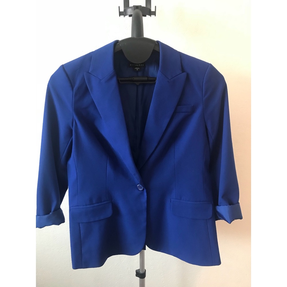 Metaphor Royal Blue Blazer